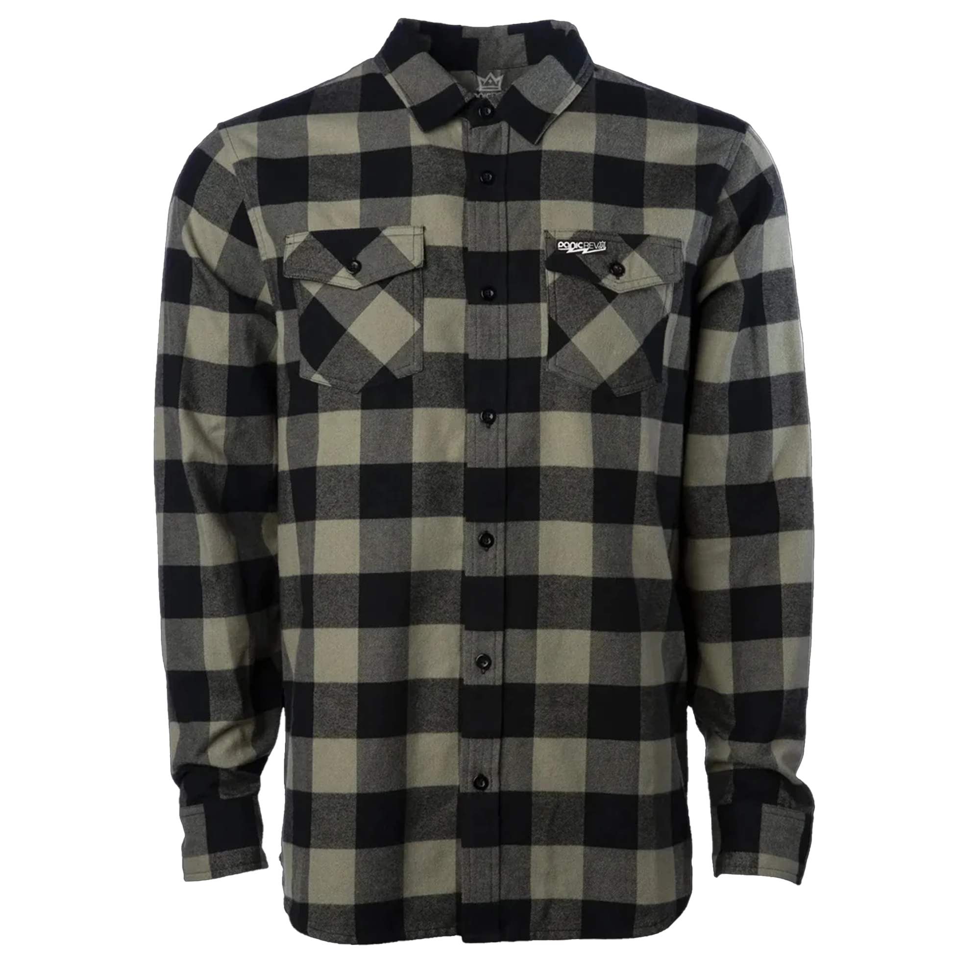 MotoCrew Flannel (Olive/Black)