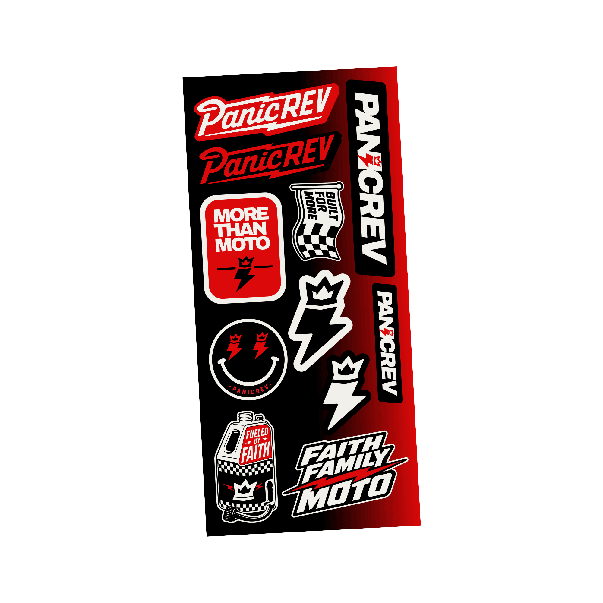 PanicREV More Than Moto Sticker Sheet