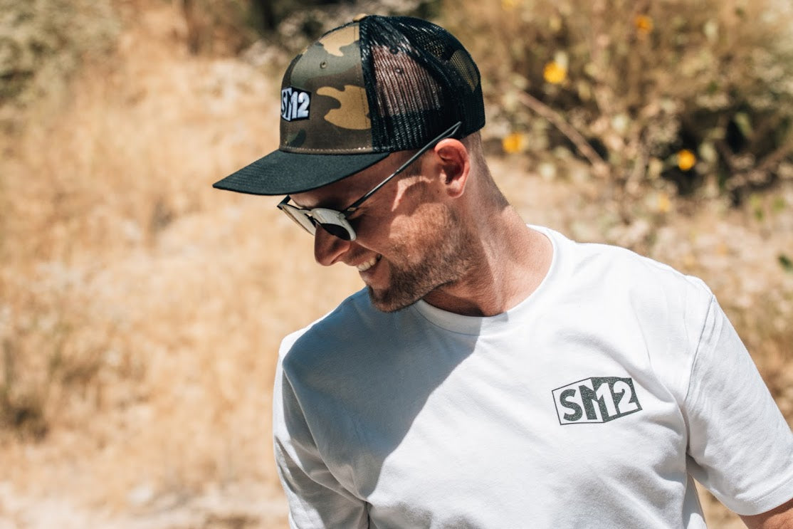 SM12 Logo Camo Hat