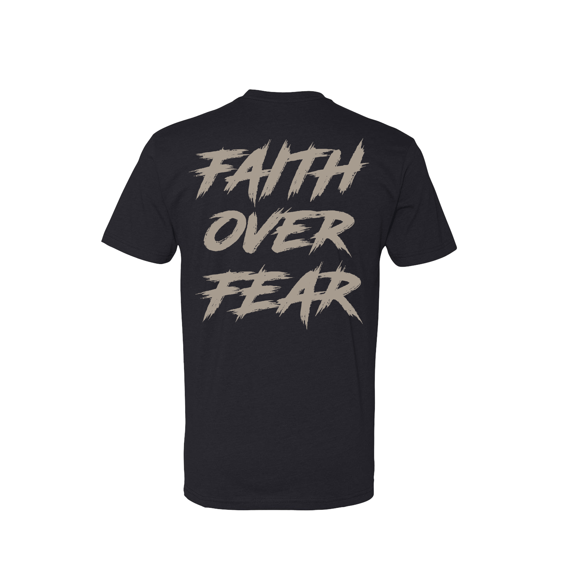 Faith Over Fear T-Shirt Black
