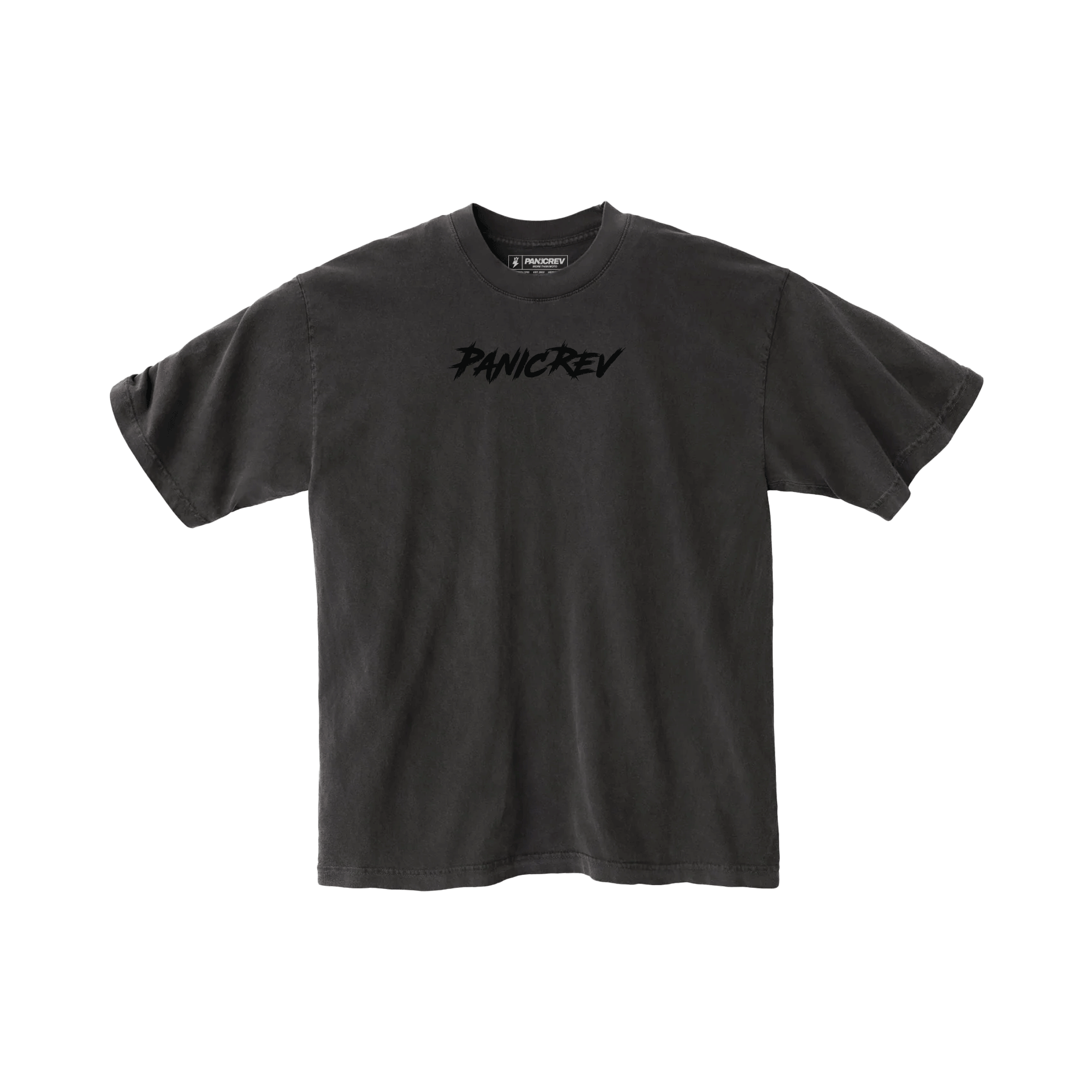 Faith Over Fear T-Shirt Vintage Black (Charcoal)