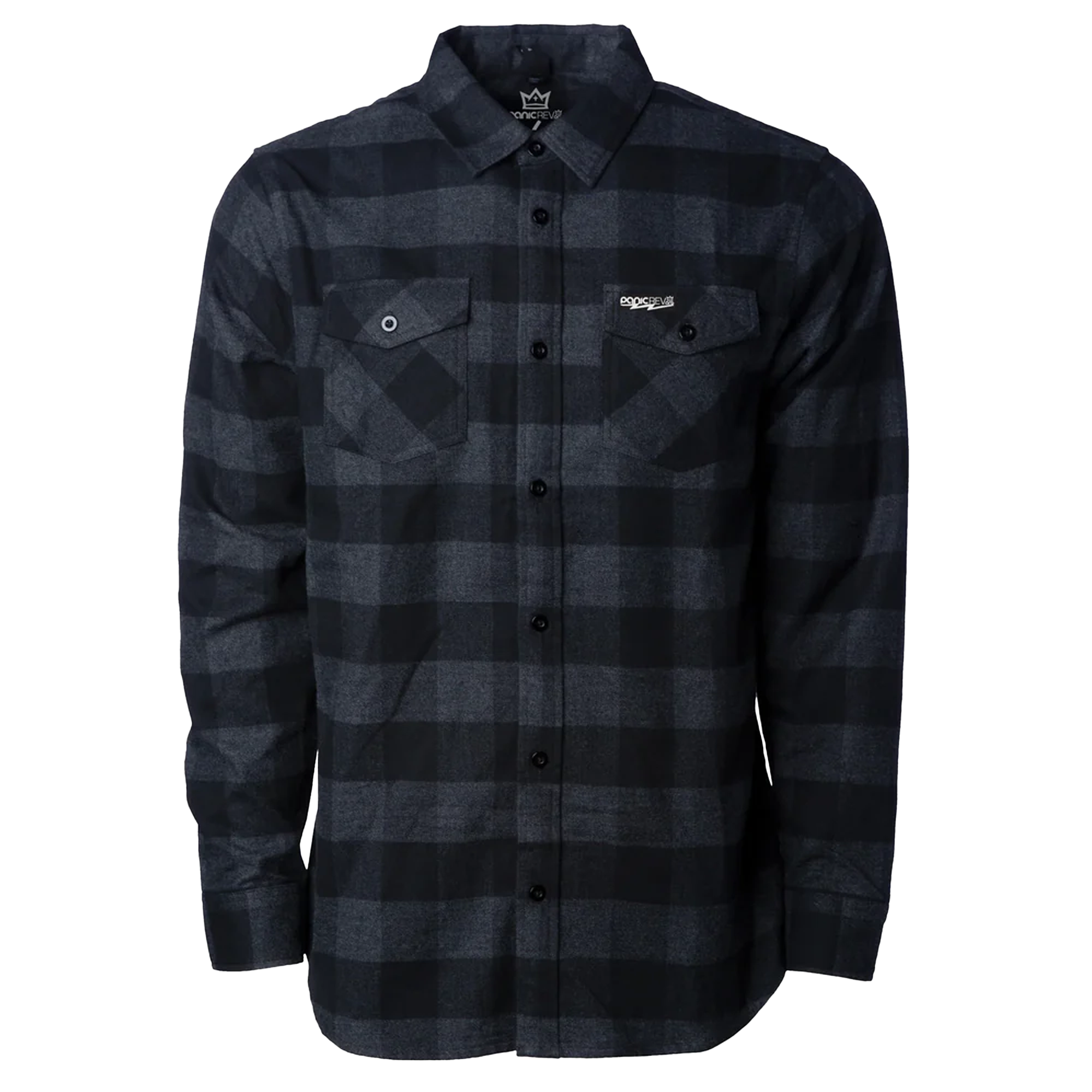MotoCrew Flannel (Char/Black)