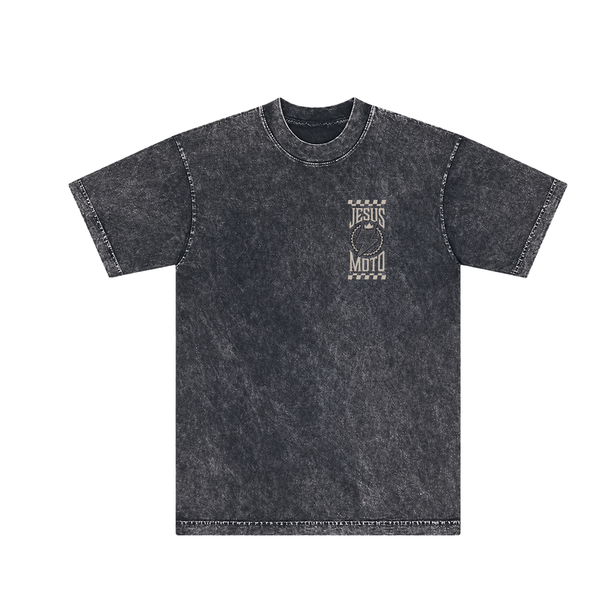 Jesus Loves Moto | Heavyweight Oversized Tee