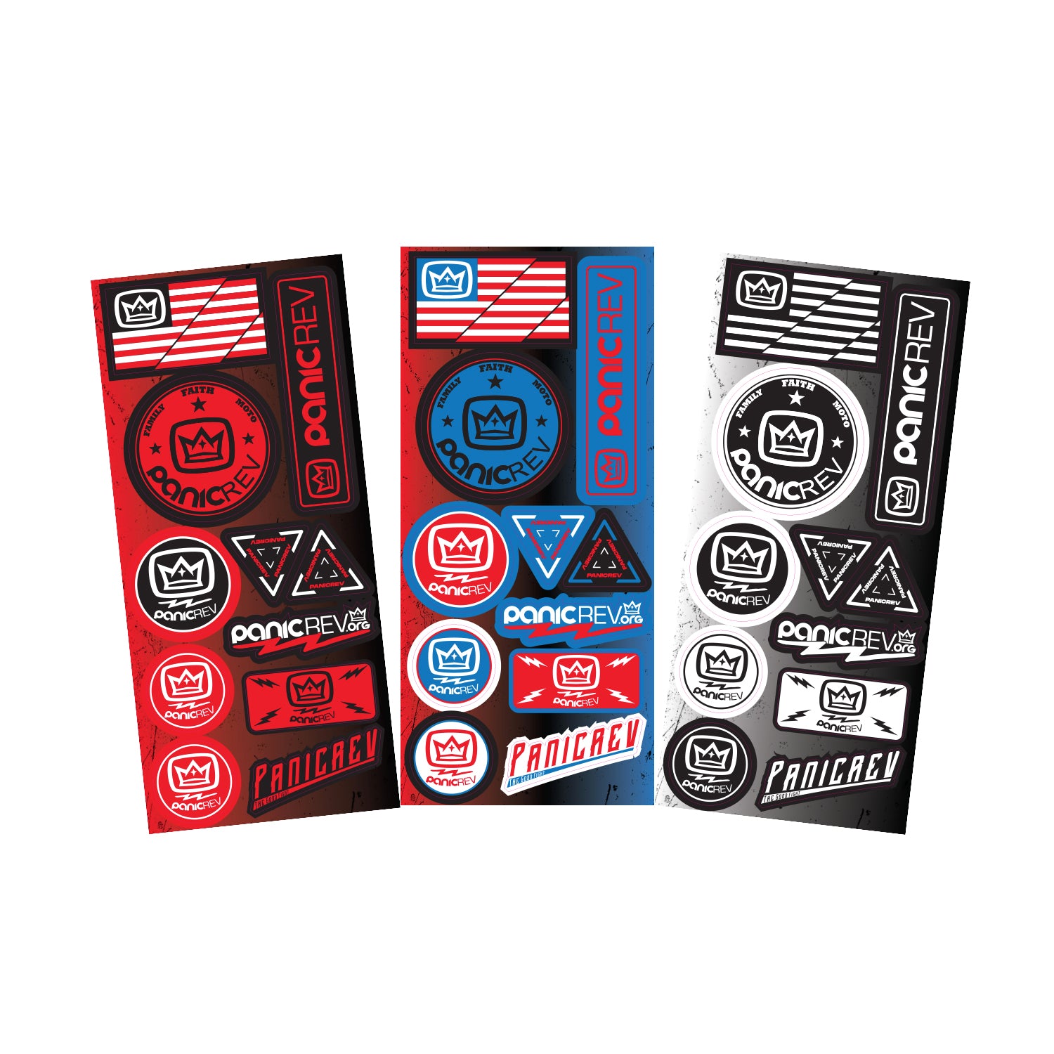 PanicREV Sticker Sheet